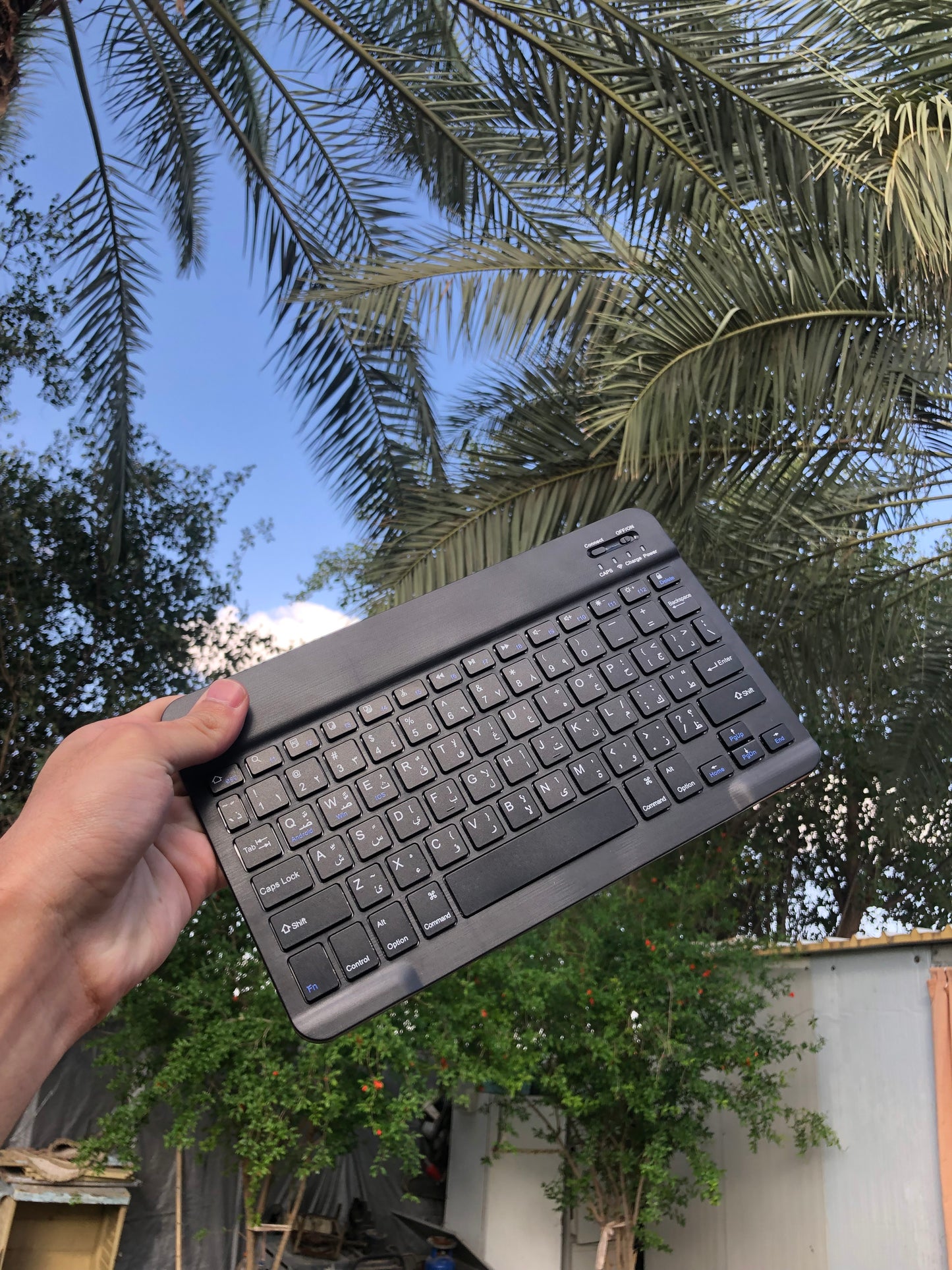 كيبورد و ماوس بلوتوث للأيباد و الهواتف